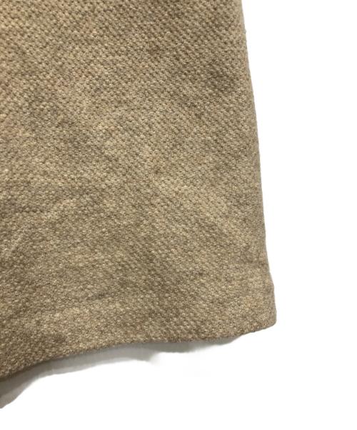 evam eva（エヴァムエヴァ）evam eva (エヴァムエヴァ) wool tweed long robe ベージュ サイズ:不明の古着・服飾アイテム