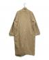evam eva (エヴァムエヴァ) wool tweed long robe ベージュ サイズ:不明：6000円