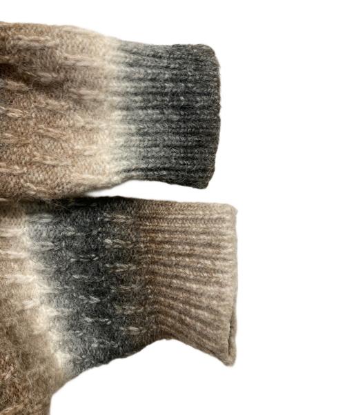 OBEY（オベイ）OBEY (オベイ) REGGIE ZIP UP CARDIGAN ベージュ サイズ:Ⅿの古着・服飾アイテム