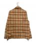 Butter (バター) PLAID FLANNEL ZIP THROUGH SHIRT オレンジ サイズ:L：8000円