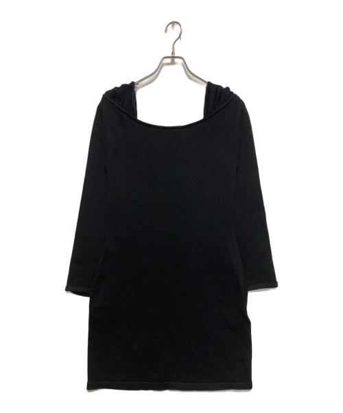HER LIP TO（ハーリップトゥ）Her lip to (ハーリップトゥ) Ritz Faux Fur Mini Dress ブラック サイズ:Mの古着・服飾アイテム