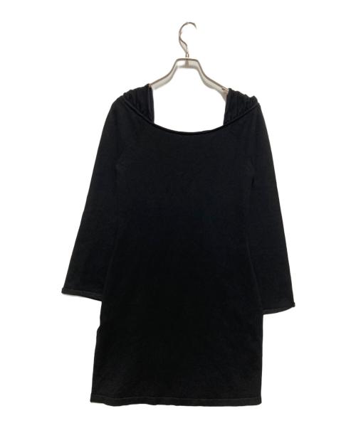 HER LIP TO（ハーリップトゥ）Her lip to (ハーリップトゥ) Ritz Faux Fur Mini Dress ブラック サイズ:Mの古着・服飾アイテム
