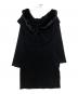 Her lip to（ハーリップトゥ）の古着「Ritz Faux Fur Mini Dress」｜ブラック