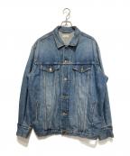 CREDONAクレドナ）の古着「ルーズGジャン」｜ブルー