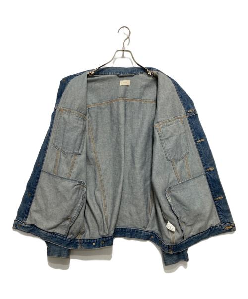 CREDONA（クレドナ）CREDONA (クレドナ) ルーズGジャン ブルー サイズ:FREEの古着・服飾アイテム