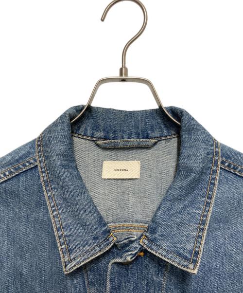 CREDONA（クレドナ）CREDONA (クレドナ) ルーズGジャン ブルー サイズ:FREEの古着・服飾アイテム