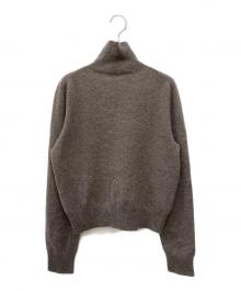 TODAYFUL（トゥデイフル）の古着「Wool Cashmere Turtle Knit」｜ブラウン