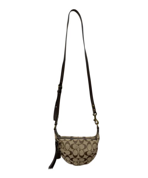 COACH（コーチ）COACH (コーチ) ショルダーバッグ ベージュの古着・服飾アイテム