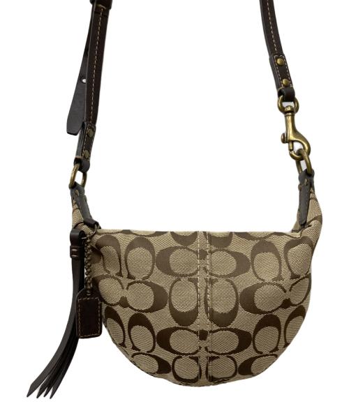 COACH（コーチ）COACH (コーチ) ショルダーバッグ ベージュの古着・服飾アイテム