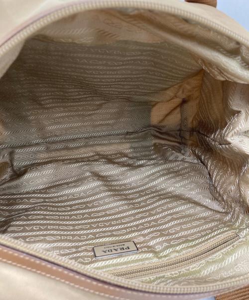 PRADA（プラダ）PRADA (プラダ) ハンドバッグ ベージュの古着・服飾アイテム