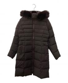 Apuweiser-riche（アプワイザーリッシェ）の古着「ウエストマークパフィコート」｜ブラック