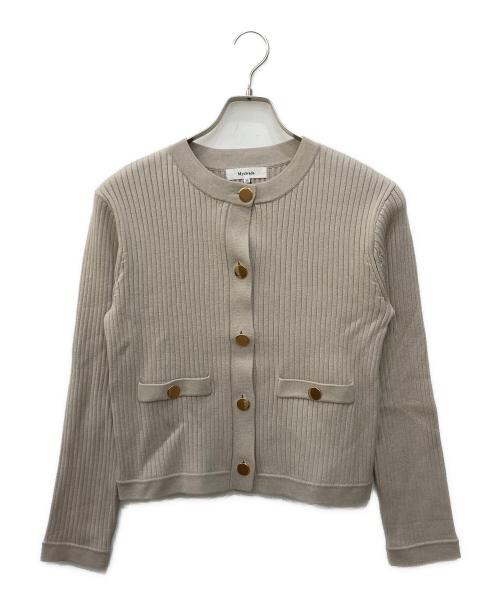 Mystrada（マイストラーダ）Mystrada (マイストラーダ) ニットセットアップ ベージュ サイズ:38の古着・服飾アイテム