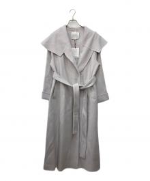 Mystrada（マイストラーダ）の古着「ケープカラーコート」｜グレー