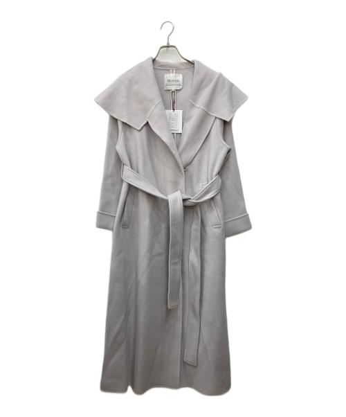 Mystrada（マイストラーダ）Mystrada (マイストラーダ) ケープカラーコート グレー サイズ:38 未使用品の古着・服飾アイテム
