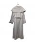 Mystrada (マイストラーダ) ケープカラーコート グレー サイズ:38 未使用品：18000円