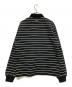 stussy (ステューシー) STRIPED RUGBY SHIRT ブラック サイズ:L：18000円