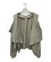 HeRIN.CYE (ヘリンドットサイ) Asymmetry collar jacket グレー サイズ:FREE：7000円