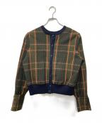 Ameriアメリ）の古着「HEERFUL CHECK TOP」｜オリーブ