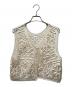 AMERI（アメリ）の古着「2WAY SATIN BATTEN LACE VEST」｜アイボリー