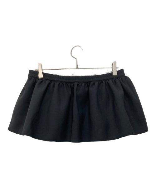 Curensology（カレンソロジー）Curensology (カレンソロジー) 2WAYミニスカート ブラック サイズ:FREEの古着・服飾アイテム