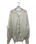 HeRIN.CYE（ヘリンドットサイ）の古着「SUKASHI knit cardigan」｜ベージュ