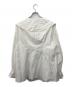 CLANE (クラネ) BIG COLLAR DRAWSTRING BLOUSE ホワイト サイズ:2：8000円