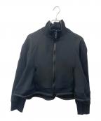 sacaiサカイ）の古着「Technical Jersey Blouson　テクニカル ジャージー ブルゾン」｜ブラック