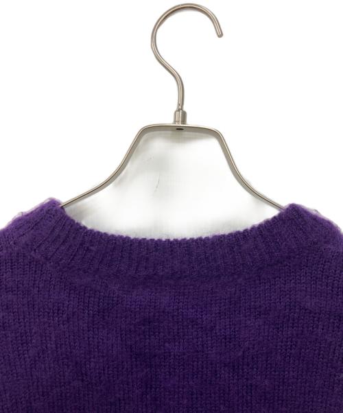 DAIRIKU（ダイリク）DAIRIKU (ダイリク) NANA Mohair Knit ブルー サイズ:FREEの古着・服飾アイテム