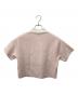 J.W.ANDERSON (ジェイダブリューアンダーソン) CROPPED POLO TOP　クロップド ポロ トップ ピンク サイズ:S：15000円