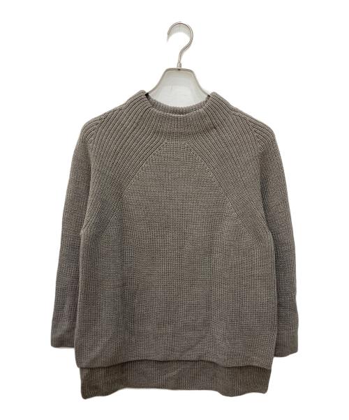 BATONER（バトナ―）BATONER (バトナ―) SIGNATURE BOTTLE NECK　シグネチャー ボトルネック ベージュ サイズ:SIZE2の古着・服飾アイテム