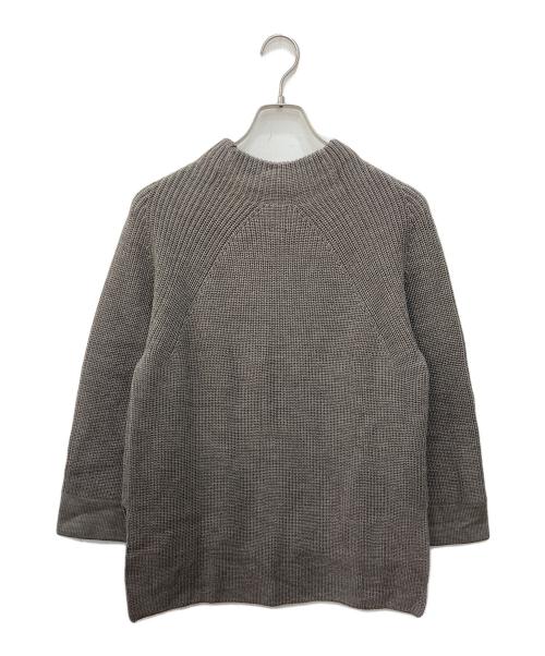 BATONER（バトナ―）BATONER (バトナ―) SIGNATURE BOTTLE NECK　シグネチャー ボトルネック ベージュ サイズ:SIZE2の古着・服飾アイテム