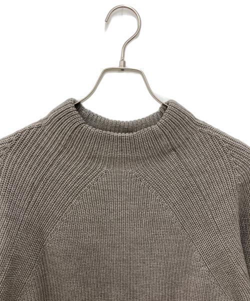 BATONER（バトナ―）BATONER (バトナ―) SIGNATURE BOTTLE NECK　シグネチャー ボトルネック ベージュ サイズ:SIZE2の古着・服飾アイテム