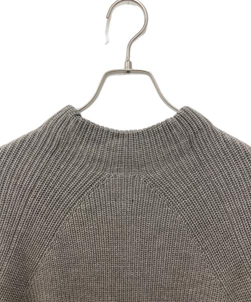 BATONER（バトナ―）BATONER (バトナ―) SIGNATURE BOTTLE NECK　シグネチャー ボトルネック ベージュ サイズ:SIZE2の古着・服飾アイテム