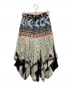sacaiサカイ）の古着「Pattern Knit Print Skirt」｜マルチカラー