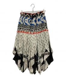 sacai（サカイ）の古着「Pattern Knit Print Skirt」｜マルチカラー
