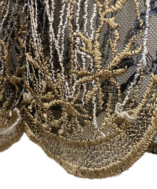 MURRAL（ミューラル）MURRAL (ミューラル) Everlasting embroidery lace skirt　エバーラスティング エンブロイダリー レース スカート ネイビー サイズ:SIZE 2の古着・服飾アイテム