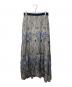 MURRAL（ミューラル）の古着「Everlasting embroidery lace skirt　エバーラスティング エンブロイダリー レース スカート」｜ネイビー