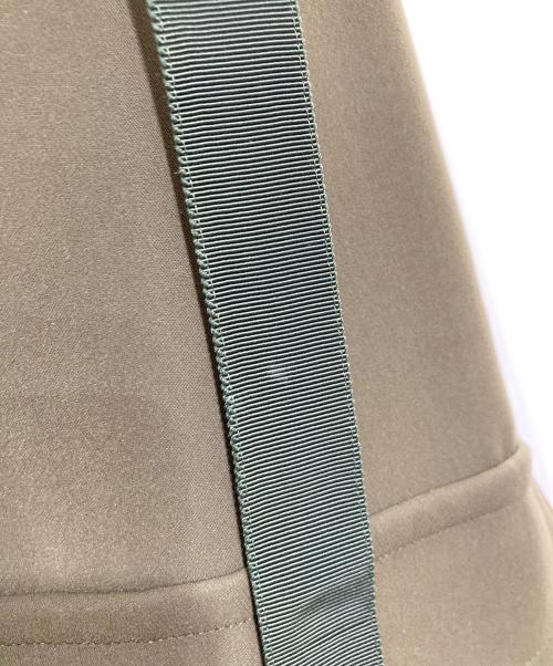 sacai（サカイ）sacai (サカイ) Solid Satin Skirt グリーン サイズ:1の古着・服飾アイテム