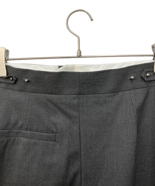 HYKE（ハイク）HYKE (ハイク) サイドフレア ロングスカート グレー サイズ:2の古着・服飾アイテム