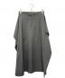 HYKE（ハイク）の古着「サイドフレア ロングスカート」｜グレー