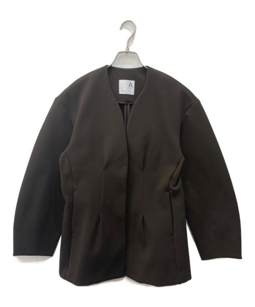 emmi（エミ）emmi (エミ) コンフォートジャケット ブラウン サイズ:SIZE1の古着・服飾アイテム