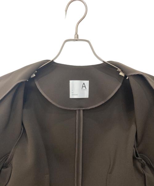 emmi（エミ）emmi (エミ) コンフォートジャケット ブラウン サイズ:SIZE1の古着・服飾アイテム