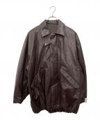N.HOOLYWOOD×Ameriエヌ ハリウッド×アメリ）の古着「FAKE LEATHER JACKET」｜ブラウン