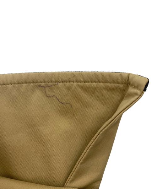 Mame Kurogouchi（マメクロゴウチ）Mame Kurogouchi (マメクロゴウチ) Water Repellent Nylon Hooded Coat　ウォーター リペレント ナイロン フーデッド コート ベージュ サイズ:SIZE2の古着・服飾アイテム