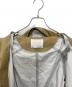 中古・古着 Mame Kurogouchi (マメクロゴウチ) Water Repellent Nylon Hooded Coat　ウォーター リペレント ナイロン フーデッド コート ベージュ サイズ:SIZE2：25000円