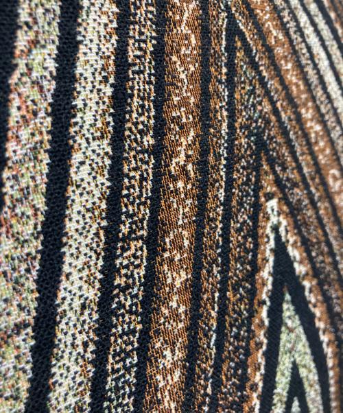 A VACATION（ア ヴァケーション）A VACATION (ア ヴァケーション) TANK TRIANGLE ブラウンの古着・服飾アイテム