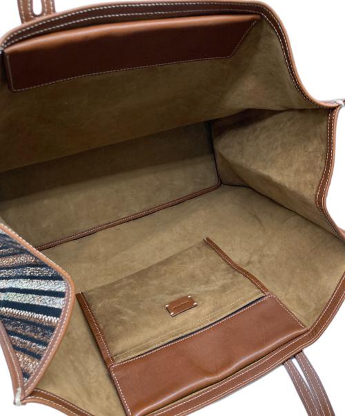 A VACATION（ア ヴァケーション）A VACATION (ア ヴァケーション) TANK TRIANGLE ブラウンの古着・服飾アイテム