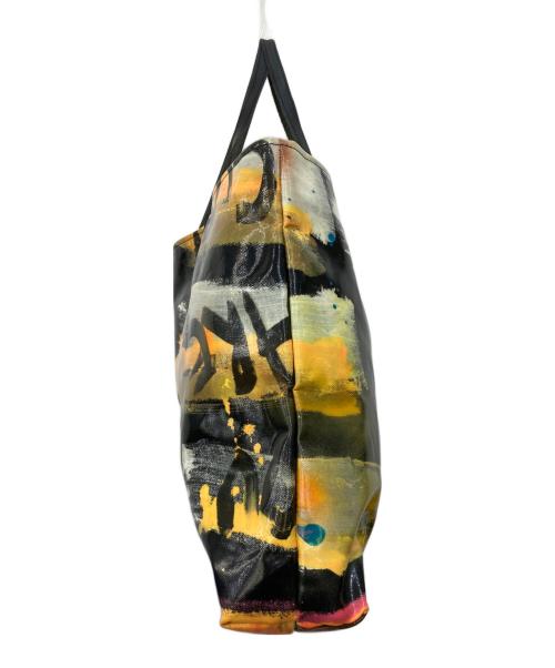 Maison de Comme（メゾンドコム）Maison de Comme (メゾンドコム) BLACK×PAINTED BIG TOTE BAG マルチカラーの古着・服飾アイテム