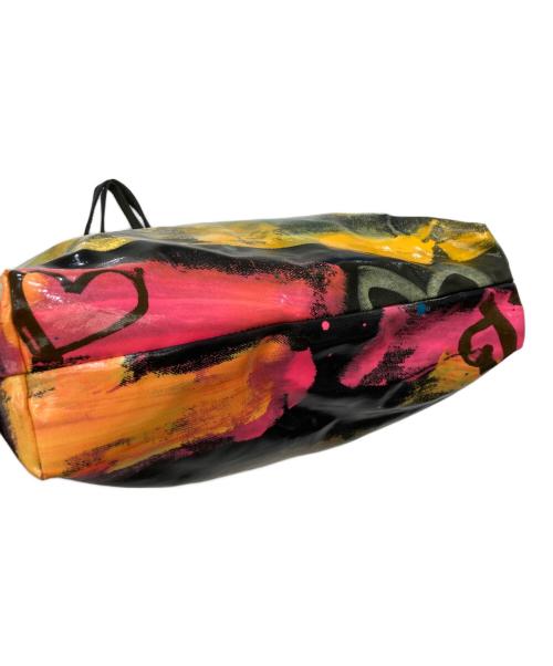 Maison de Comme（メゾンドコム）Maison de Comme (メゾンドコム) BLACK×PAINTED BIG TOTE BAG マルチカラーの古着・服飾アイテム