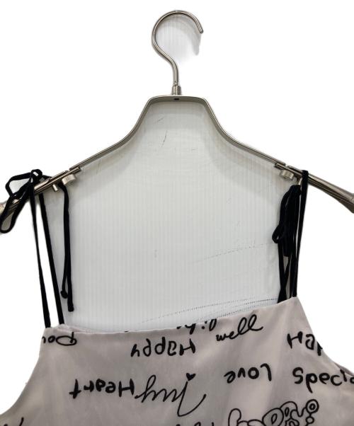 COEL（コエル）COEL (コエル) レターティアードキャミワンピース アイボリー サイズ:Mの古着・服飾アイテム